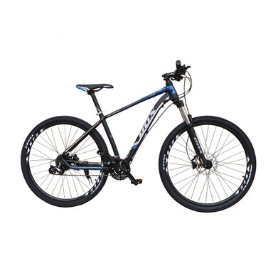 BICICLETA MOUNTAIN BIKE BOX BIKE EVANS ARO 29 AZUL CON FRENOS HIDRÁULICOS