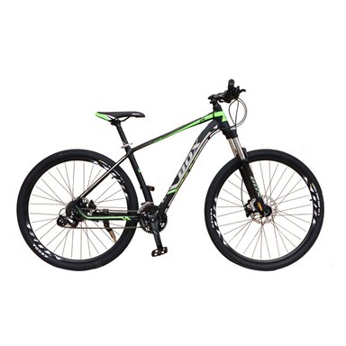 BICICLETA MOUNTAIN BIKE BOX BIKE EVANS ARO 29 VERDE CON FRENOS HIDRÁULICOS