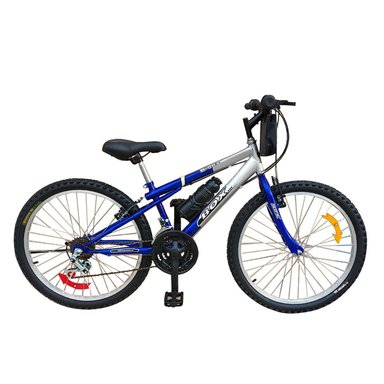 BICICLETA BOX MTB ARO 24 - AZUL CON GRIS
