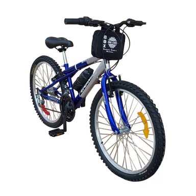 BICICLETA BOX MTB ARO 24 - AZUL CON GRIS - 2
