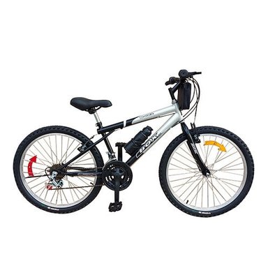BICICLETA BOX MTB ARO 24 - NEGRO CON GRIS