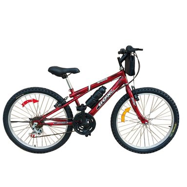 BICICLETA MOUNTAIN BIKE BOX BIKE MTB ARO 24 ROJO