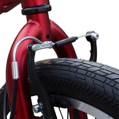 Bicicleta Box BMX Freestyle de Aluminio con Timón 360° ROJO - 4