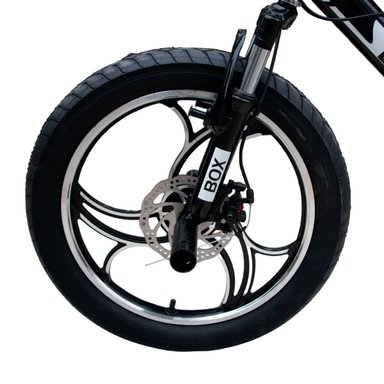 Bicicleta Box BMX Freestyle de Aluminio con Timón 360° ROJO - 6