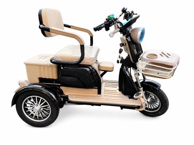 TRIMOTO ELÉCTRICA BOX CONVERTIBLE NEGRA - 1