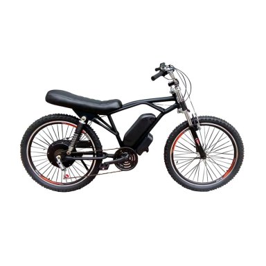 BICICLETA ELÉCTRICA BOX CHOPPER DE 1000WATSS DOBLE AMORTIGUADOR - NEGRO