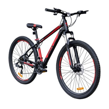 BICICLETA BOX MTB ATX 3.0 DE ALUMINIO ARO 29 - NEGRO CON ROJO - 2