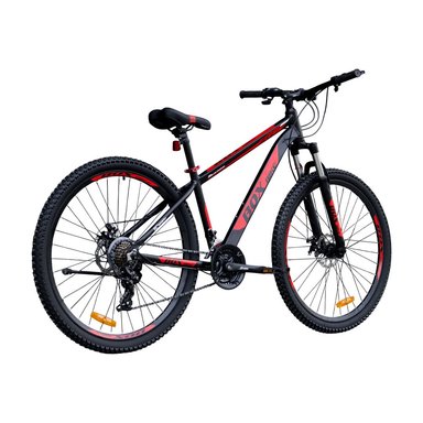 BICICLETA BOX MTB ATX 3.0 DE ALUMINIO ARO 29 - NEGRO CON ROJO - 3
