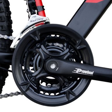 BICICLETA BOX MTB ATX 3.0 DE ALUMINIO ARO 29 - NEGRO CON ROJO - 8