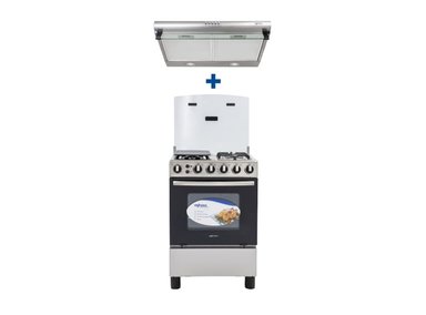 COMBO: COCINA 4 HORNILLAS PREMIUM GN + CAMPANA EXTRACTORA 60 CM