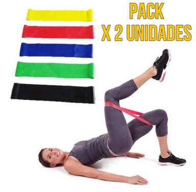 KIT BANDAS ELÁSTICAS ANKAFA MULTICOLOR CERRADAS ENTRENAMIENTO