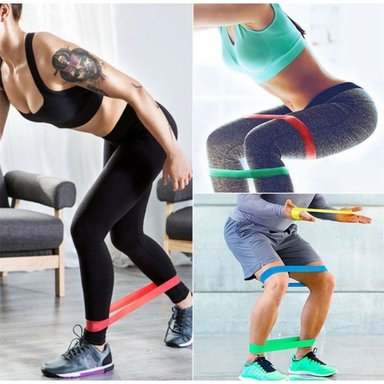 KIT BANDAS ELÁSTICAS ANKAFA MULTICOLOR CERRADAS ENTRENAMIENTO PACK X 3 - 2