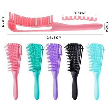 PACK X 3 PEINE DESENRREDANTE PARA CABELLO RIZO - 6