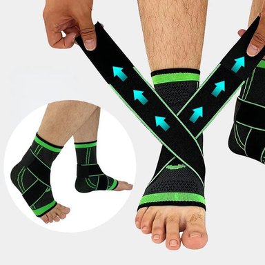 TOBILLERA CON VENDAJE PARA DEPORTE Y RECUPERACIÓN - ALIVIO Y COMODIDAD GARANTIZADOS