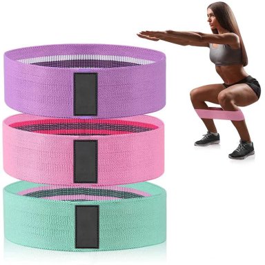 SET DE 3 BANDAS DE TELA PARA ENTRENAMIENTO PREMIUM