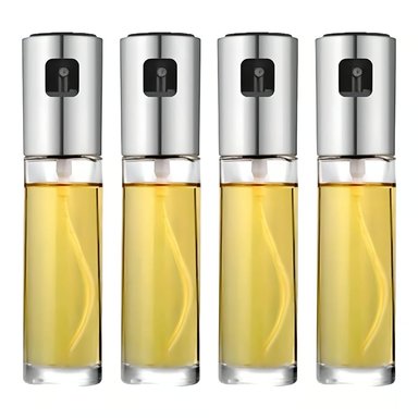 PACK 4 ACCESORIOS COCINA ANKAFA MULTICOLOR 100 ML DISPENSADOR ACEITE SPRAY