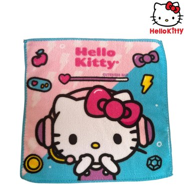 TOALLAS DE MANO BACK TO SCHOOL HELLO KITTY PACK X 4