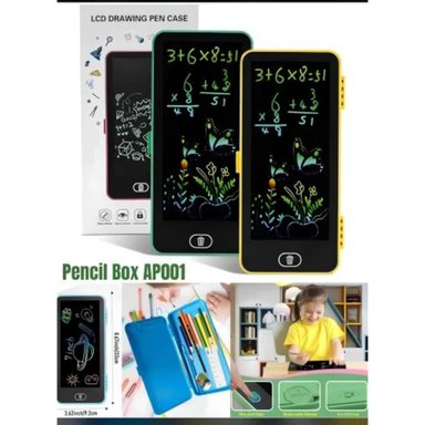 CARTUCHERA LCD MULTIFUNCIONAL CON PIZARRA PARA NIÑOS - 1