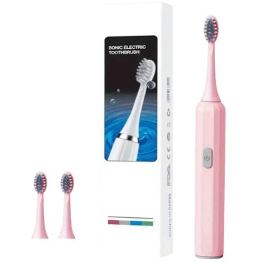PACK X 2 CEPILLOS DE DIENTES ELECTRICO ROSADO PARA ADULTOS