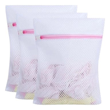 BOLSA DE MALLA PARA LAVADORA 3 UND 40X50