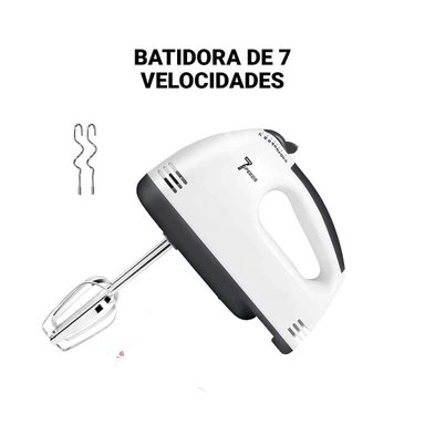 BATIDORA DE MANO 7 VELOCIDADES ELÉCTRICO DE REPOSTERÍA
