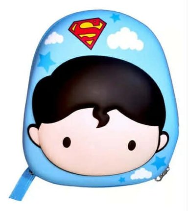 MOCHILA INFANTIL DISEÑO HÉROE VOLADOR 3D IMPERMIEBLE