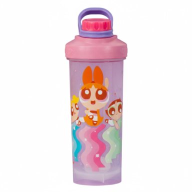 TOMATODO INFANTIL 750ML ANTIDERRAME CON ASA DISEÑO KAWAII