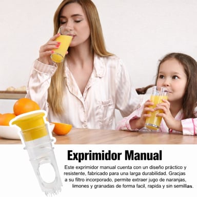 EXPRIMIDOR PORTÁTIL CON FILTRO - 3