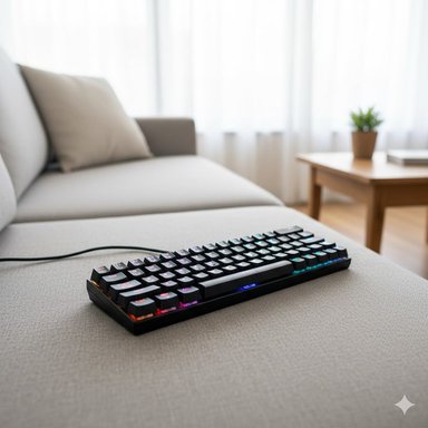 TECLADO GAMER 64 TECLAS ANTI GHOSTING USB ENK 1008 - 3