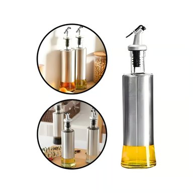 DISPENSADOR DE ACEITE DE ACERO INOXIDABLE 300 ML - DISEÑO ELEGANTE Y PRÁCTICO