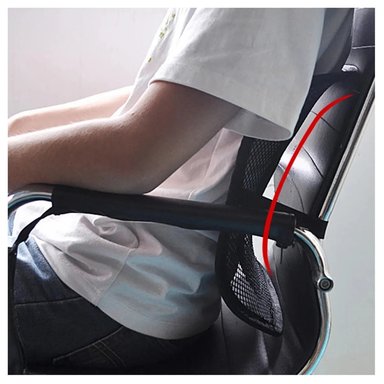 RESPALDO LUMBAR ANATÓMICO – ALIVIA LA ESPALDA CON MASAJE Y SOPORTE - 8