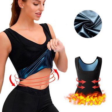CAMISETA SWEAT SHAPER PARA MUJER – EFECTO SAUNA Y MOLDEADOR DE CUERPO