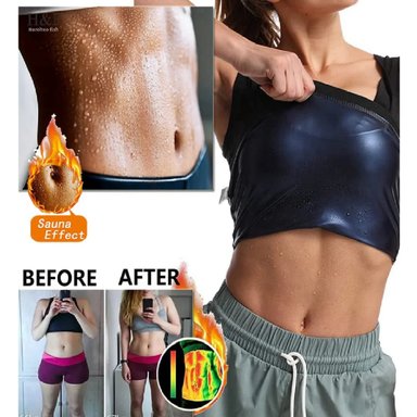 CAMISETA REDUCTORA SWEAT SHAPER – QUEMA GRASA RÁPIDO