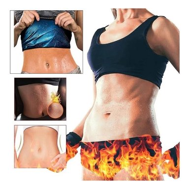 CAMISETA SWEAT SHAPER PARA MUJER – EFECTO SAUNA Y MOLDEADOR DE CUERPO