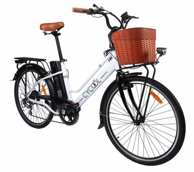 BICICLETA ELÉCTRICA Y MOTOR CYCOOL YDEB806C/1006 MULTICOLOR