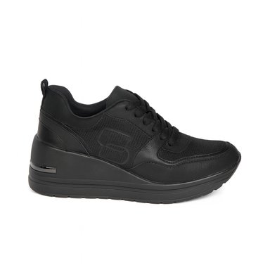 ZAPATILLA MUJER STHEF CASUAL NEGRO 8114