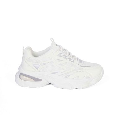 ZAPATILLA MUJER STHEF TRENDY BLANCO/PLATA 8125