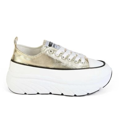 ZAPATILLA MUJER STHEF CASUAL DORADO 8033