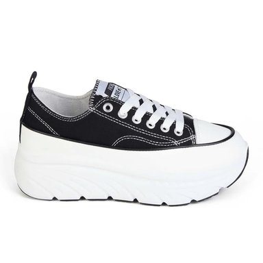 ZAPATILLA MUJER STHEF CASUAL NEGRO 8037