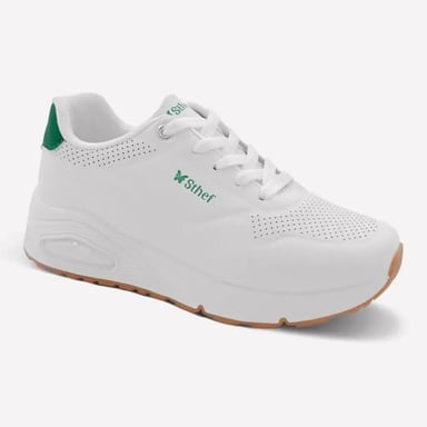 ZAPATILLA MUJER STHEF TRENDY VERDE 7913 - 1
