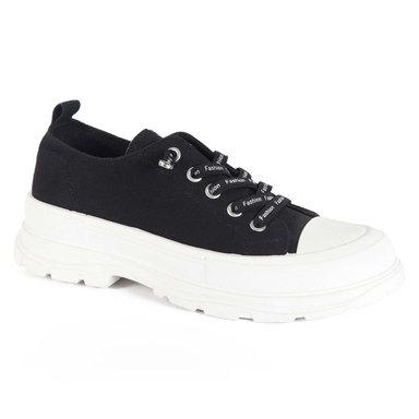 ZAPATILLA MUJER STHEF URBANA NEGRO 7568 TXTL