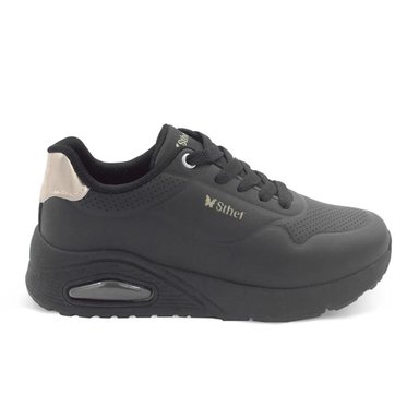ZAPATILLA MUJER STHEF TRENDY NEGRO 7913