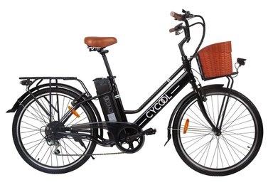 E-BIKE CYCOOL YDEB806C/1006 INC. BATERIA, CARGADOR Y LLAVES NEGRO
