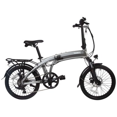 E-BIKE YADEA YF100/1010 PLEGABLE INC. BATERIA, CARGADOR Y LLAVES PLATEADO