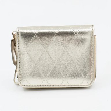 BILLETERA MUJER DORADO STHEF 8092