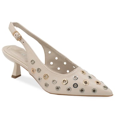 ZAPATO MUJER STHEF VESTIR BEIGE 8194 - 1