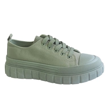 ZAPATILLA MUJER STHEF URBANA OLIVO 7569 TXTL