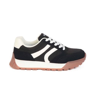 ZAPATILLA MUJER STHEF CASUAL BLACK 8134