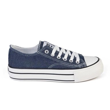 ZAPATILLA MUJER STHEF CASUAL JEANS AZUL 8080