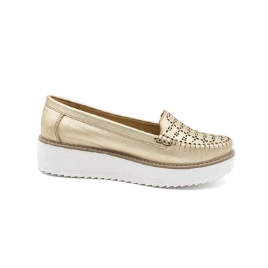 ZAPATO MUJER MIKAELA CASUAL DORADO MS743